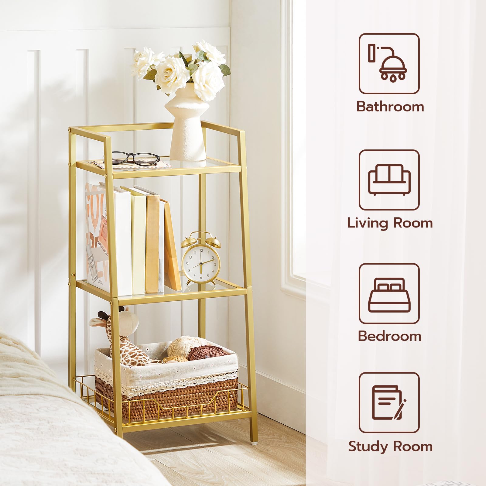 hoobro-tag-re-salle-de-bain-verre-tremp-3-niveaux-dor image 8