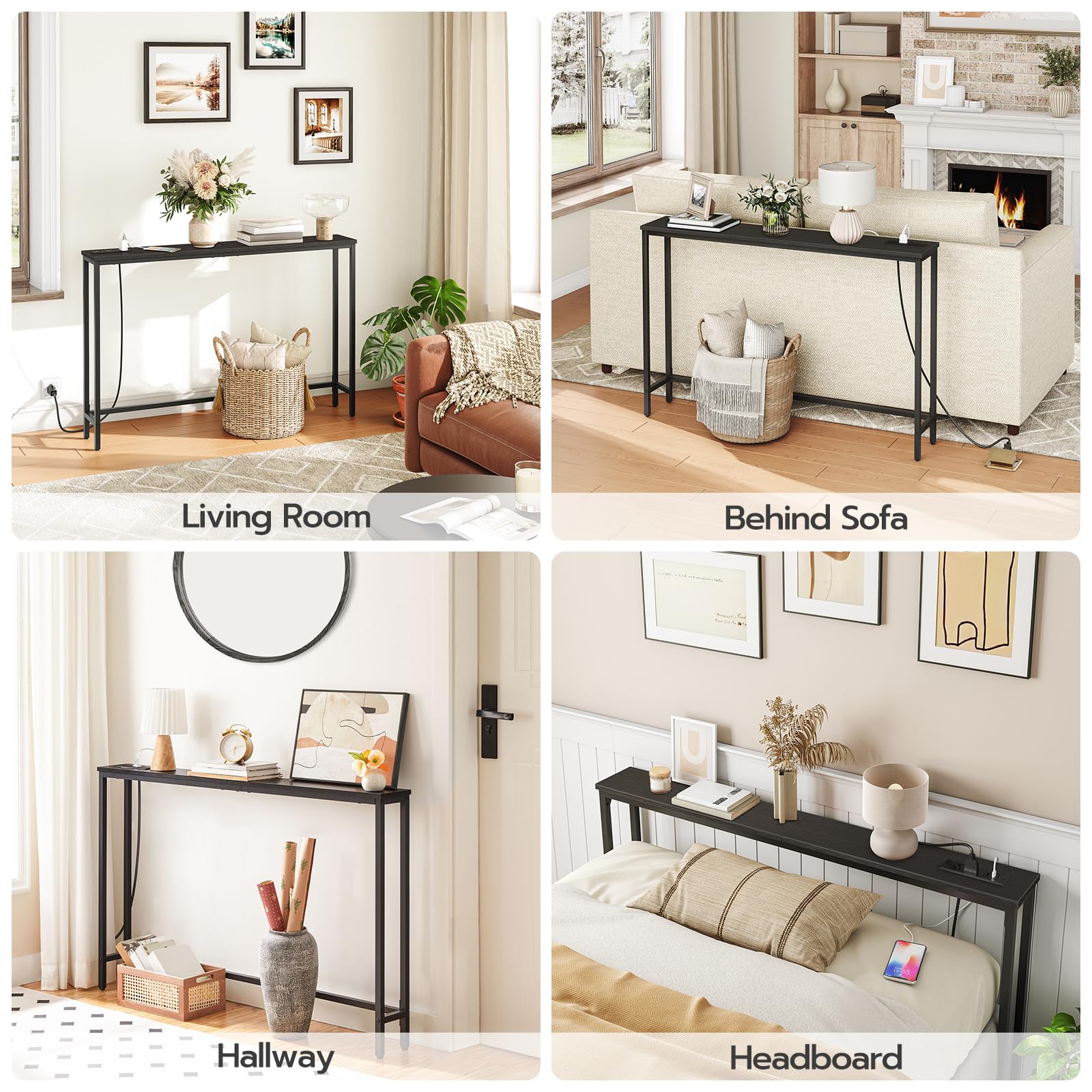 hoobro-console-table-console-troite-47-2-pouces-noir-prises image 7