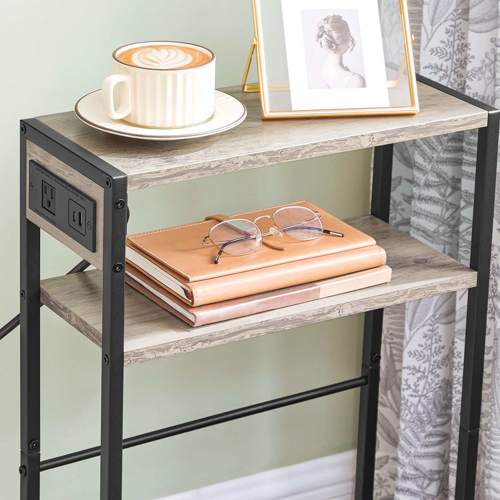 hoobro-side-tables-table-appoint-greige-avec-prise-usb-c-fines image 7