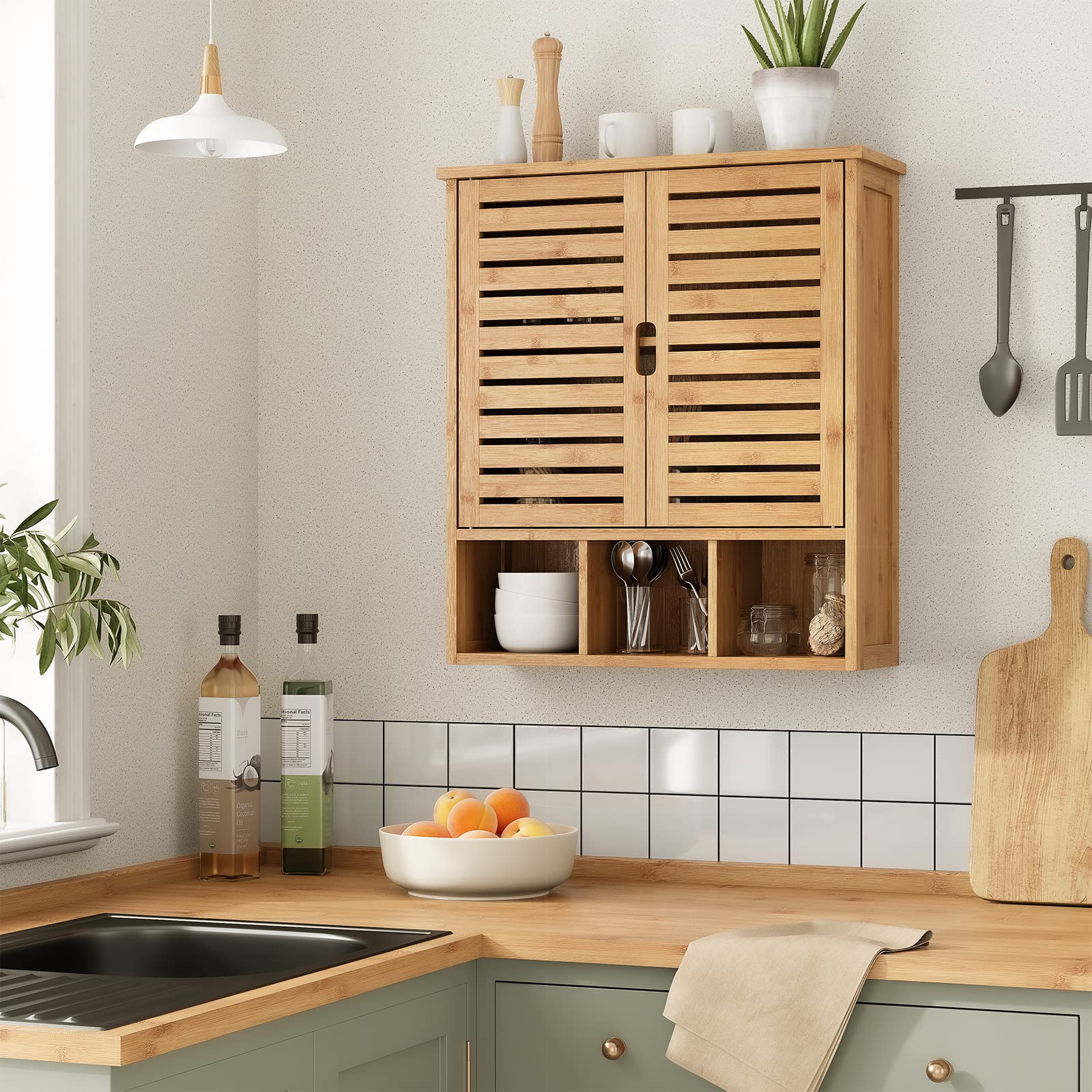 forabamb-armoire-murale-salle-de-bain-bambou-58-cm image 7