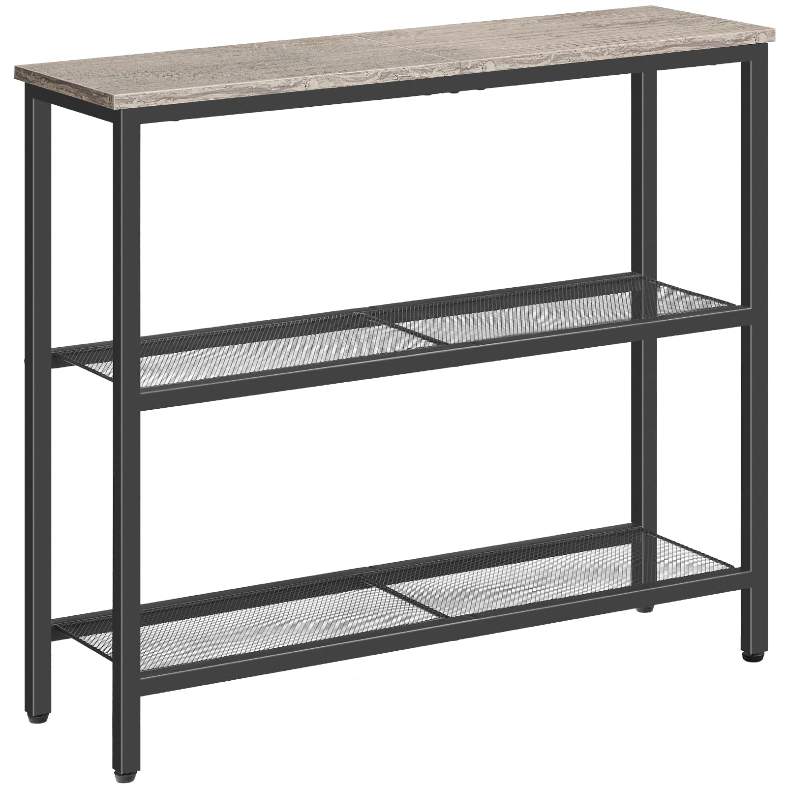 hoobro-console-table-console-greige-75-cm-3-niveaux image 4