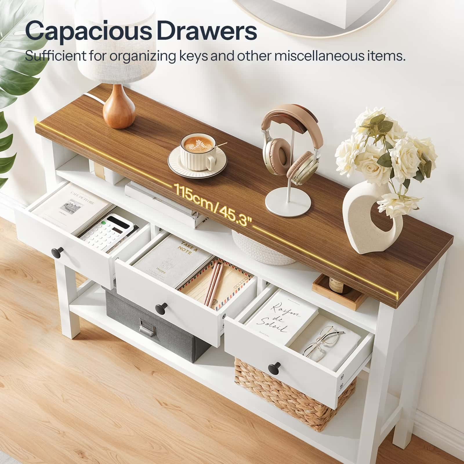 hoobro-console-blanche-115-cm-3-tiroirs image 6