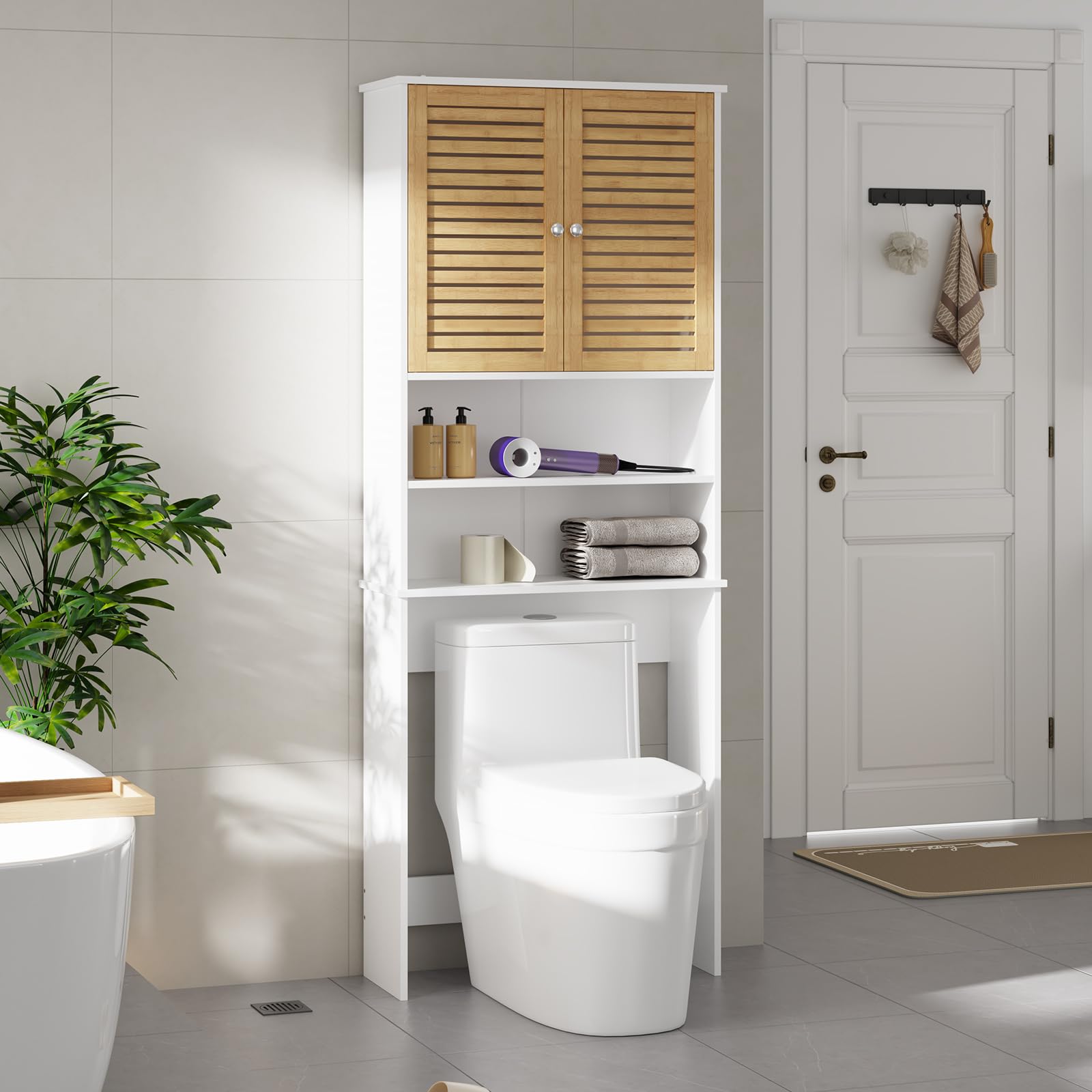 forabamb-meuble-wc-machine-laver-65-cm-bambou image 2