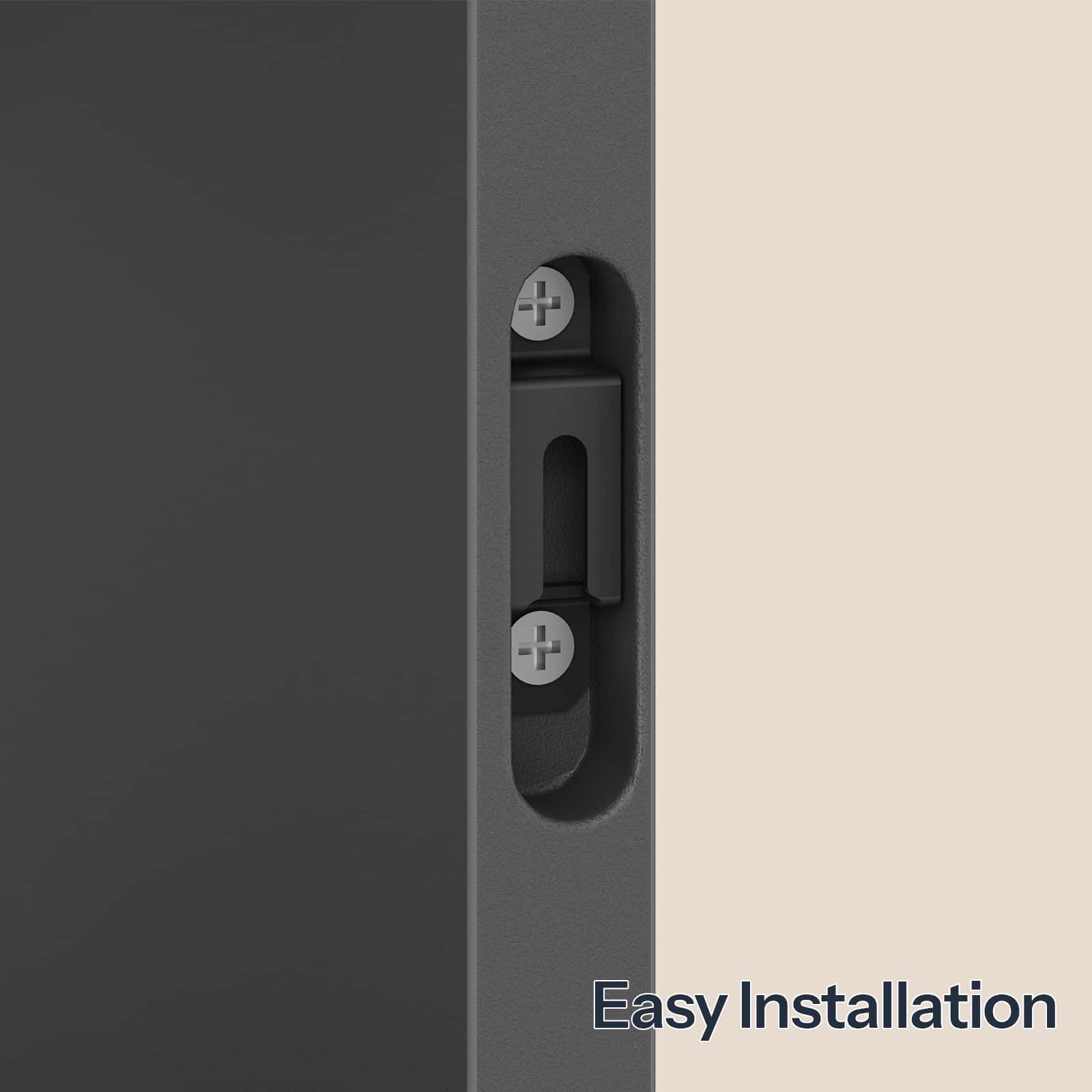 hoobro-storage-racks-tag-re-murale-noire-lot-de-2 image 8