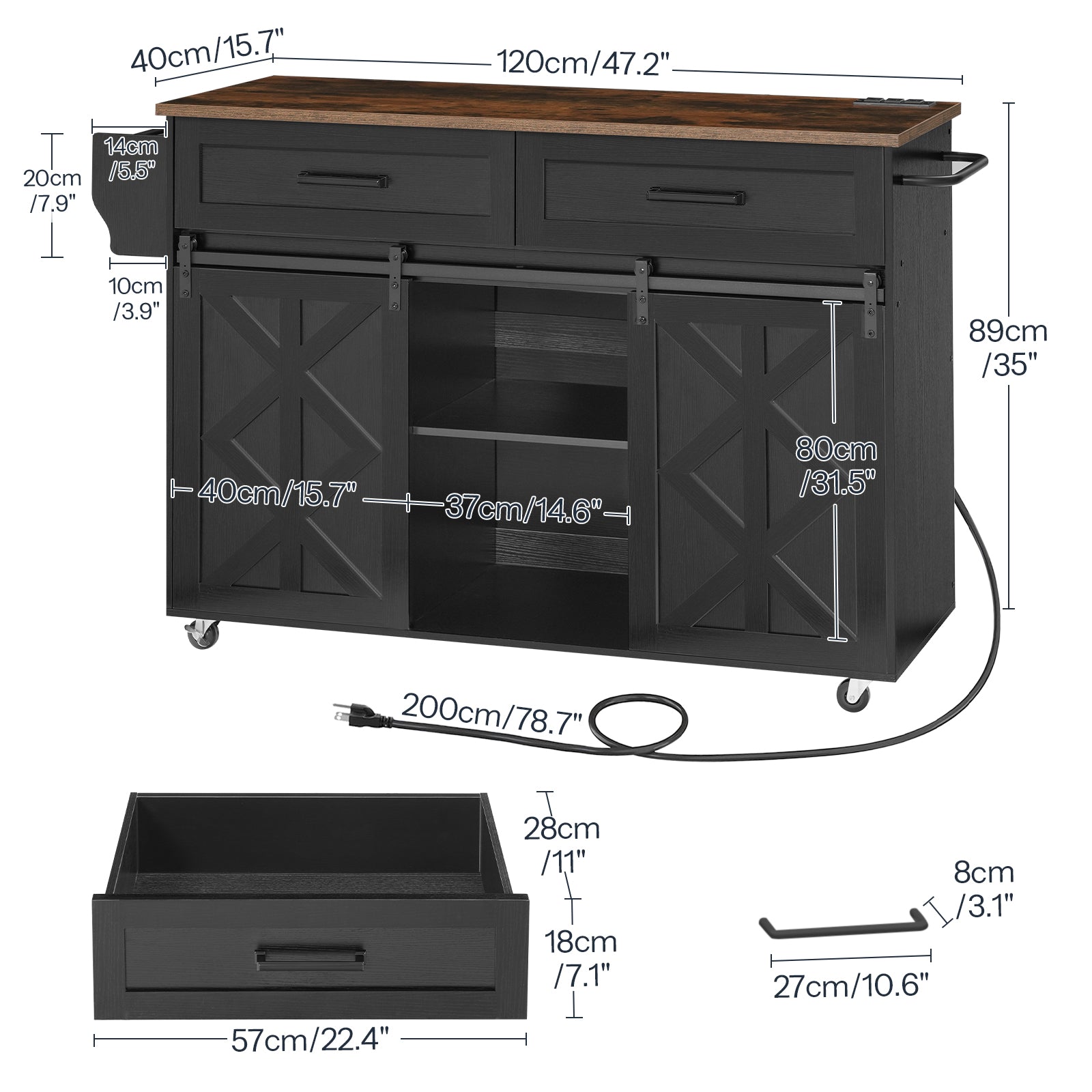 hoobro-kitchen-furniture-lot-cuisine-portes-grange-blanc image 8