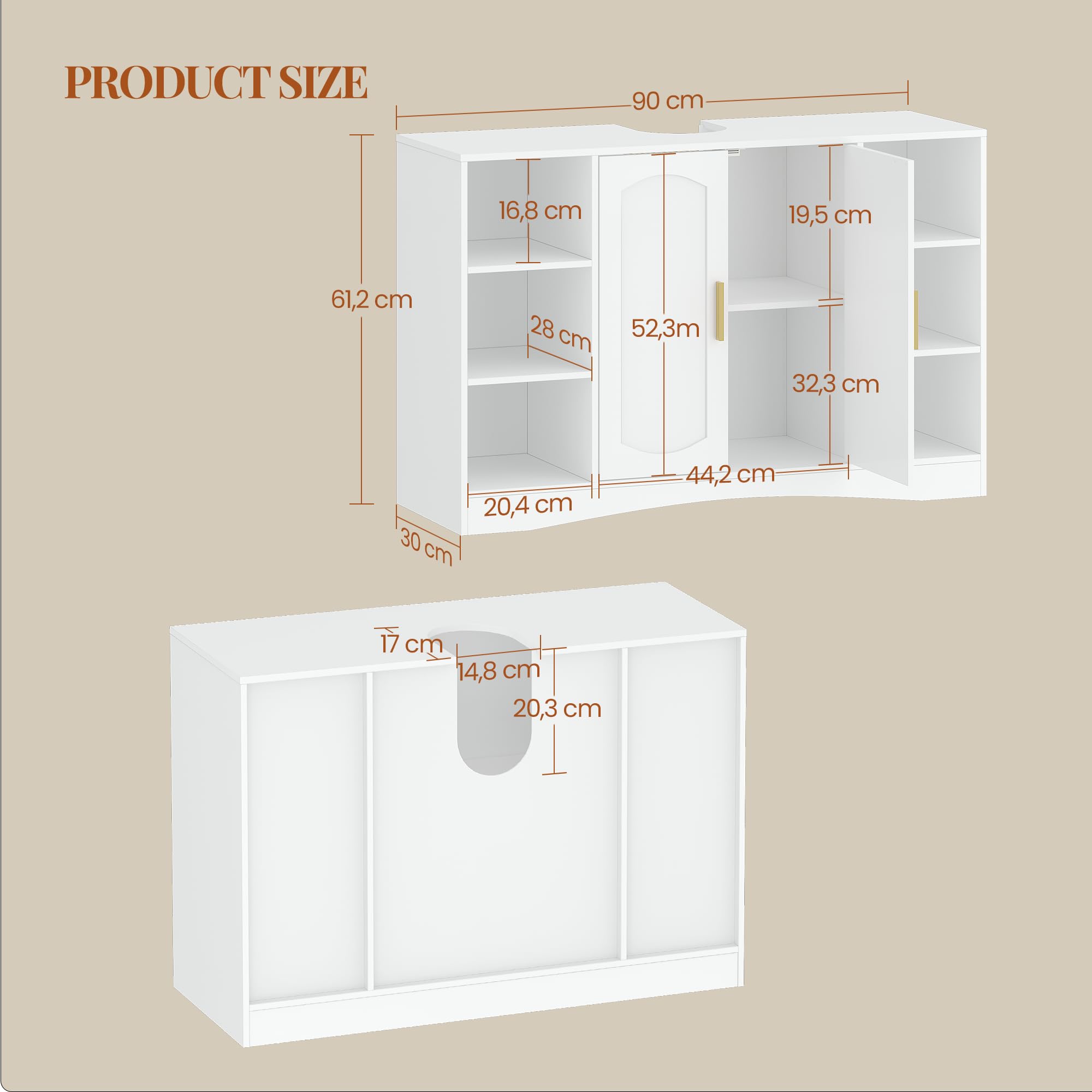 hexcelen-meuble-sous-lavabo-90-cm-double-porte-30x90x61-2-cm image 2