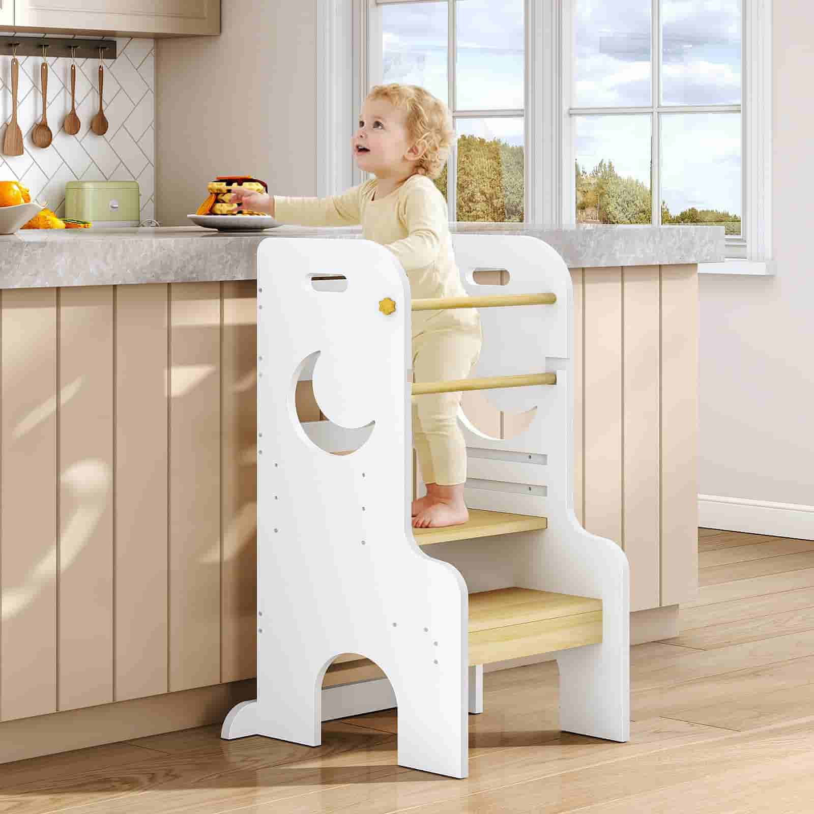 hoobro-tour-d-observation-enfant-blanc-3-hauteurs image 2