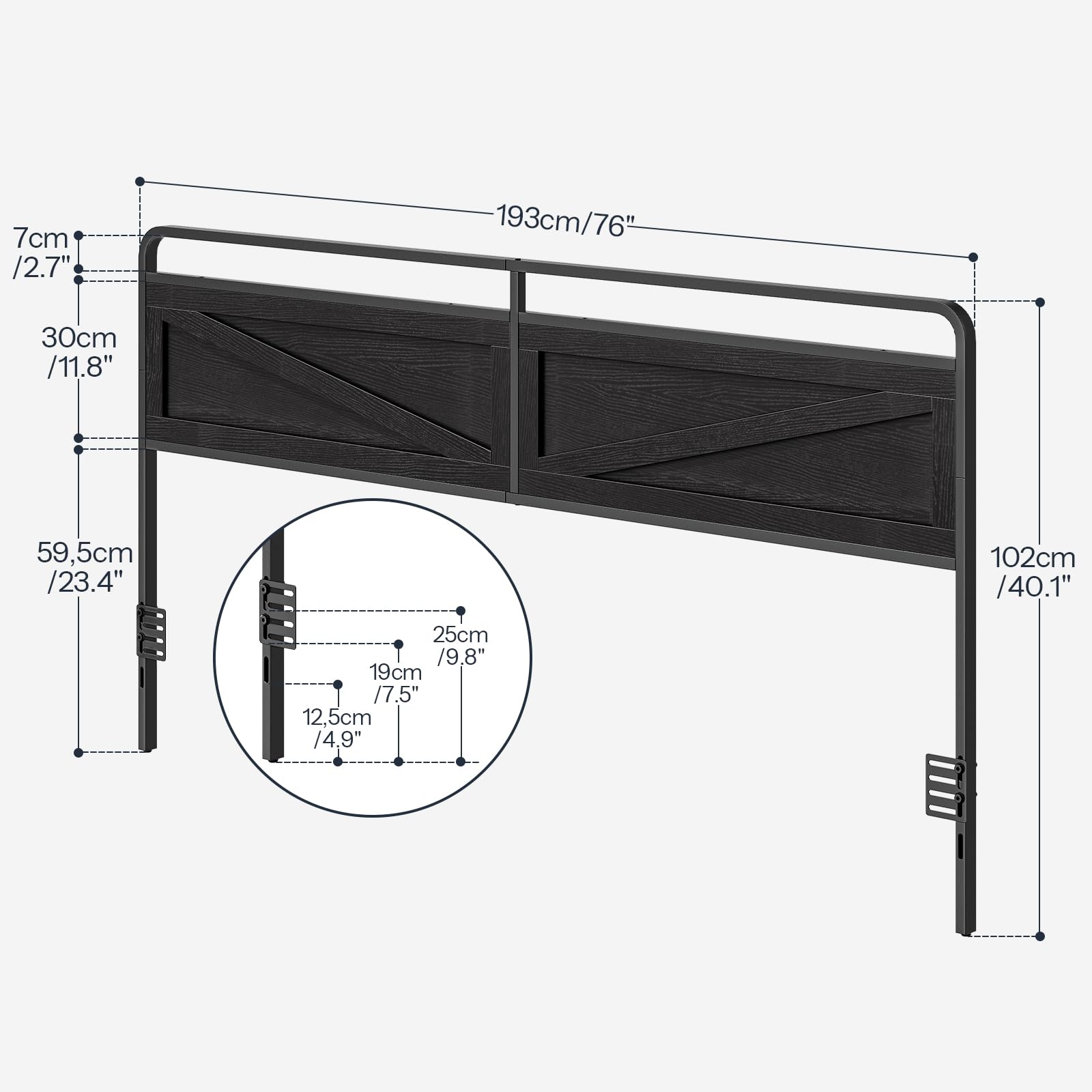 hoobro-headboards-t-te-de-lit-king-bois-noir-180-cm image 3