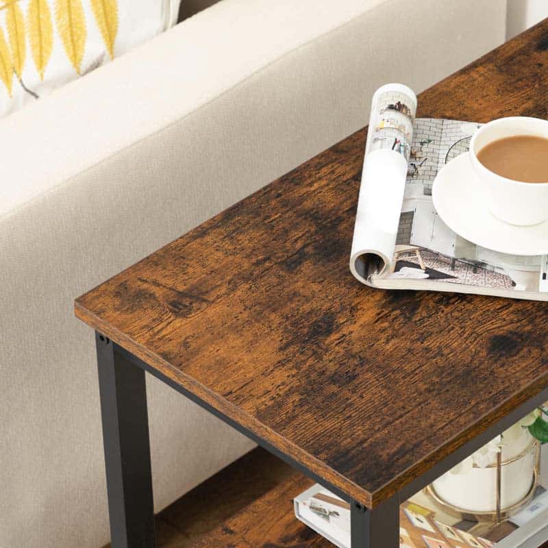 hoobro-side-tables-bout-de-canap-marron-3-tag-res-60-cm image 8