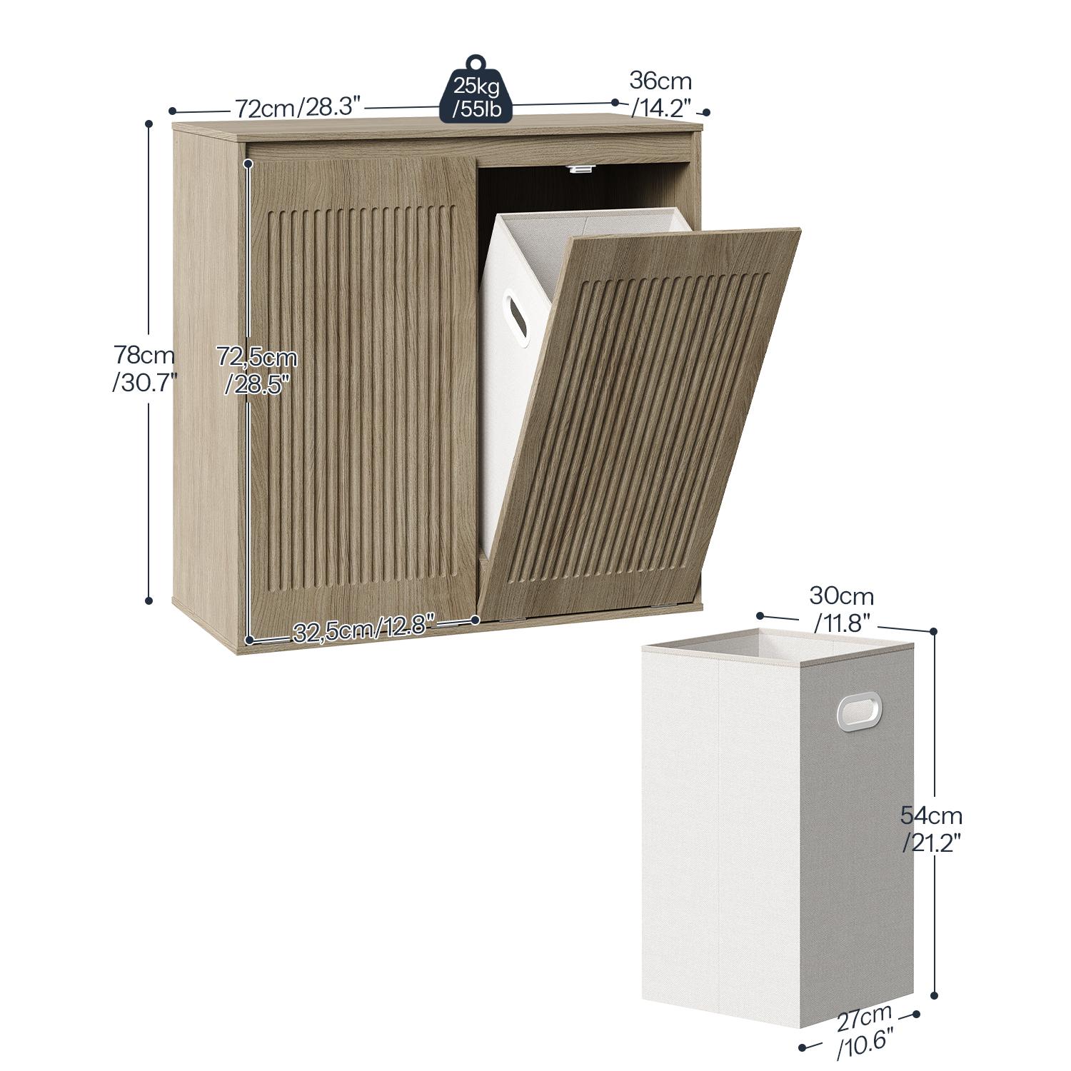 hoobro-panier-linge-double-basculant-greige image 4
