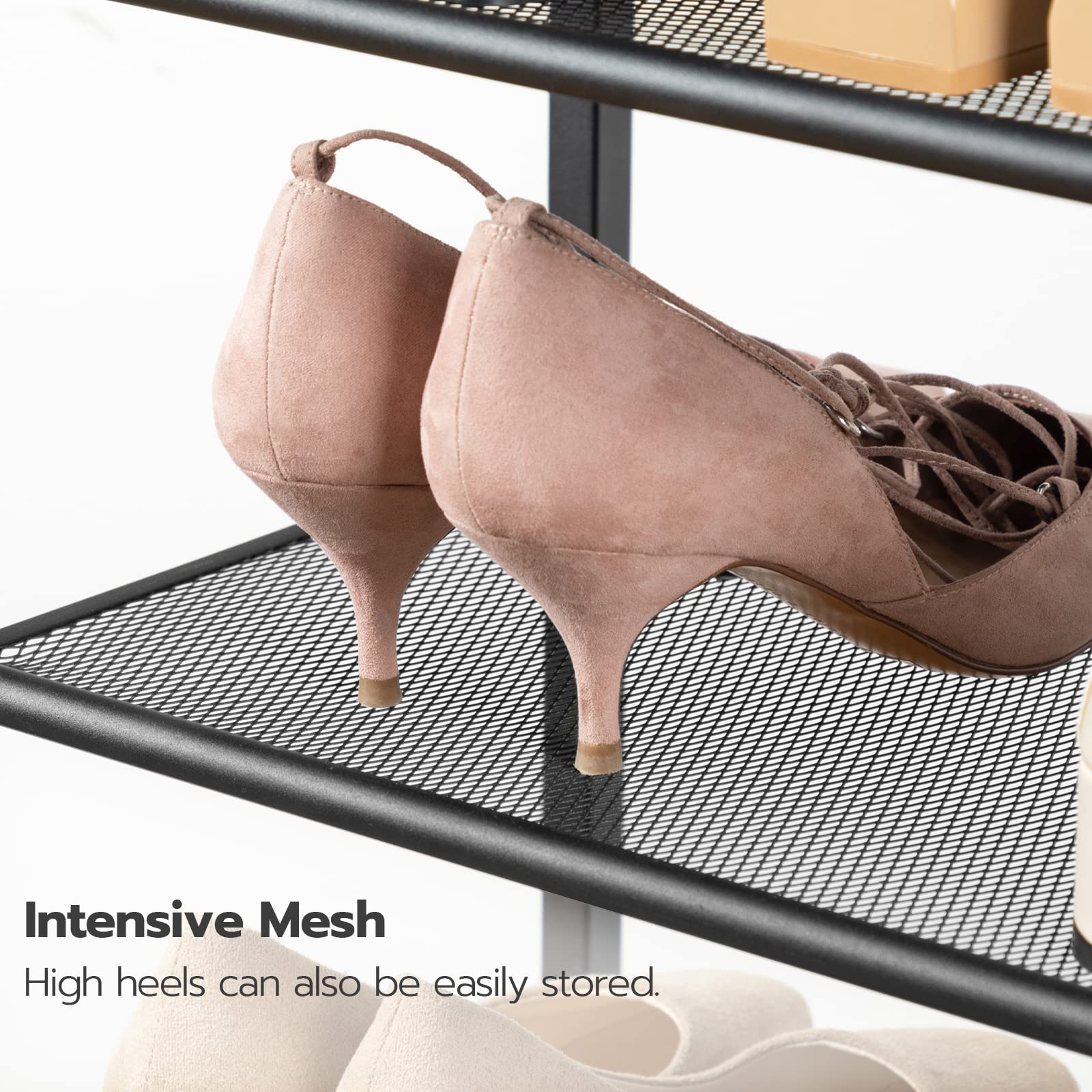 hoobro-shoe-racks-6-niveaux-meuble-chaussures-marron-18-24-paires image 7